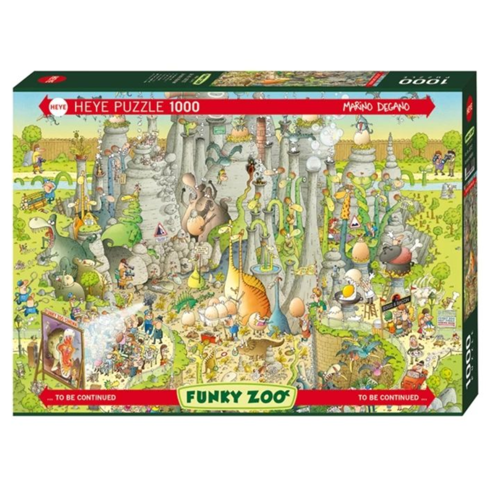 Puzzle Jurassic Habitat Standard, 1000 Teile