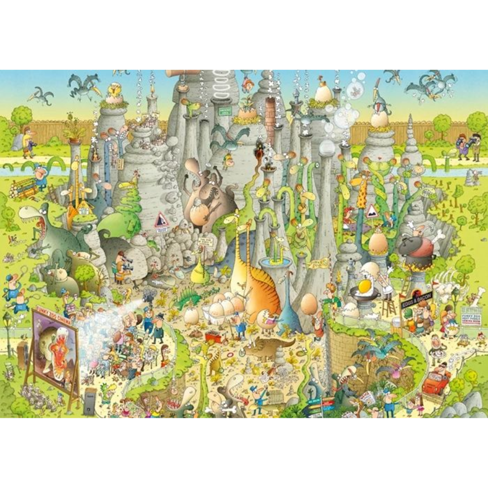 Puzzle Jurassic Habitat Standard, 1000 Teile