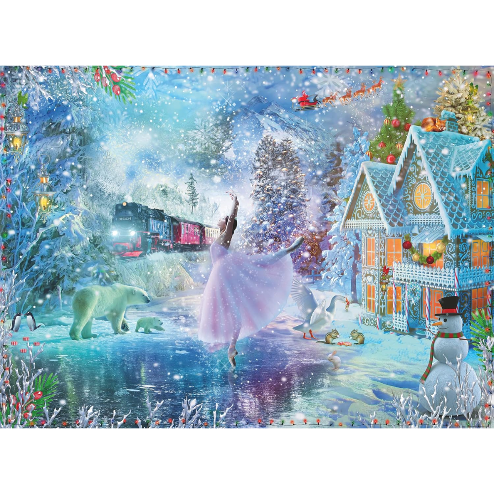 Puzzle Winterwunderland, 300 Teile