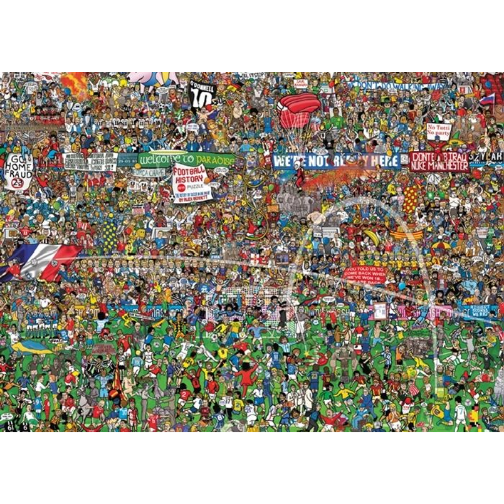 Puzzle WM-Xtra-Puzzle Football History, 3000 Teile