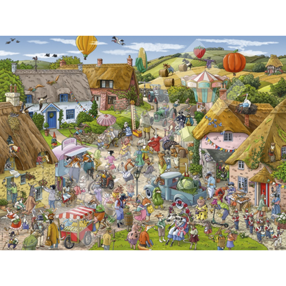 Puzzle Country Fair Triangular, 1500 Teile