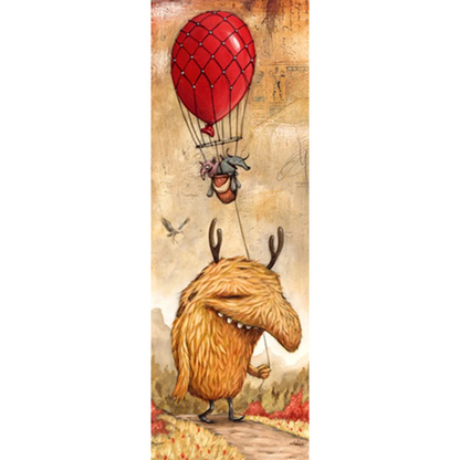 Puzzle Red Balloon Vertical, 1000 Teile