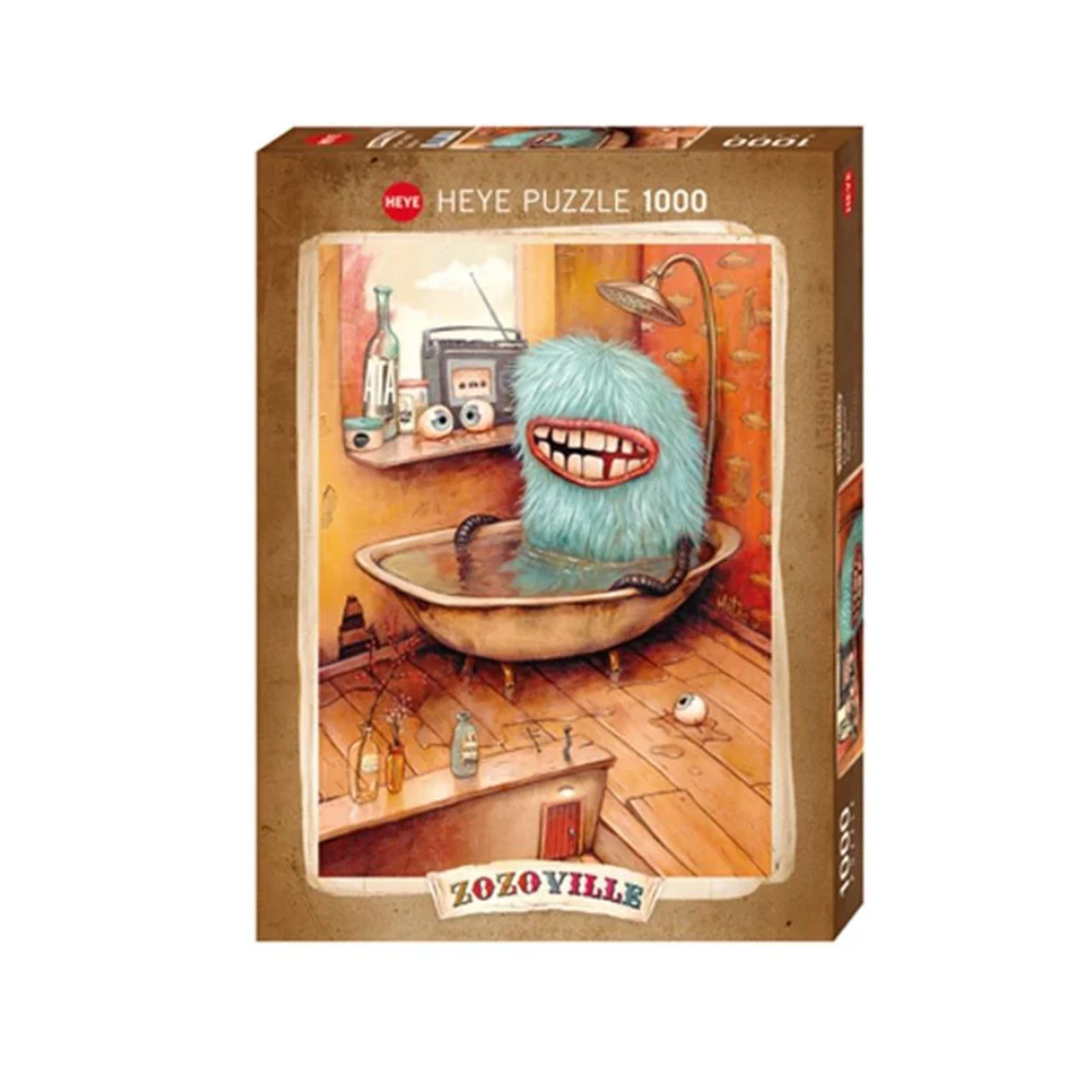 Puzzle Zozoville, Bathtub - Standard Puzzle, 1000 Teile