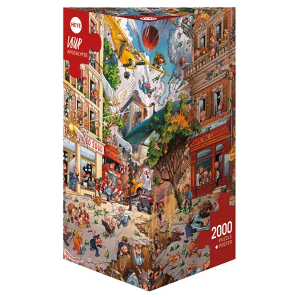 Puzzle Loup, Apocalypse - Triangular Puzzle, 2000 Teile