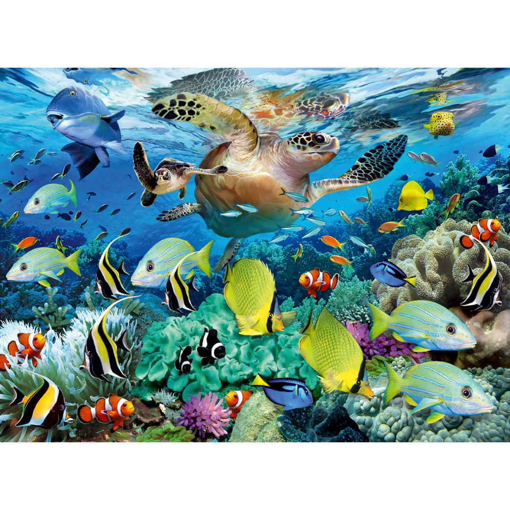 Puzzle Unterwasserparadies, 150 Teile