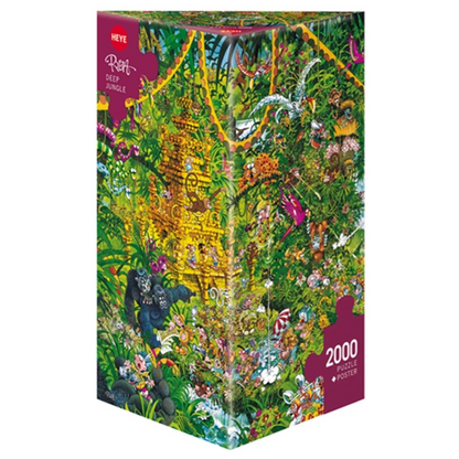 Puzzle Deep Jungle Triangular, 2000 Teile