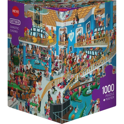 Puzzle Chaotic Casino Triangular, 1000 Teile