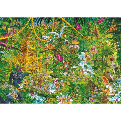 Puzzle Deep Jungle Triangular, 2000 Teile