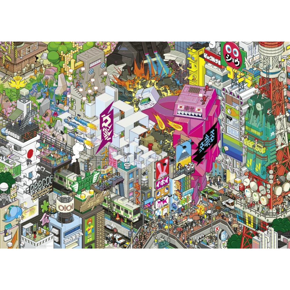 Puzzle Tokyo Quest Standart, 1000 Teile