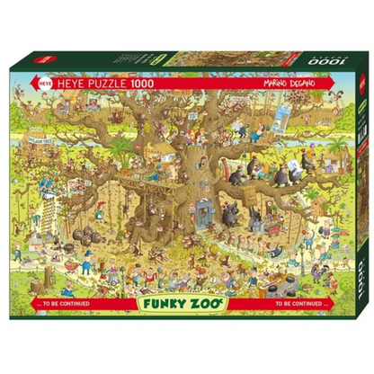 Puzzle Monkey Habitat Standard, 1000 Teile