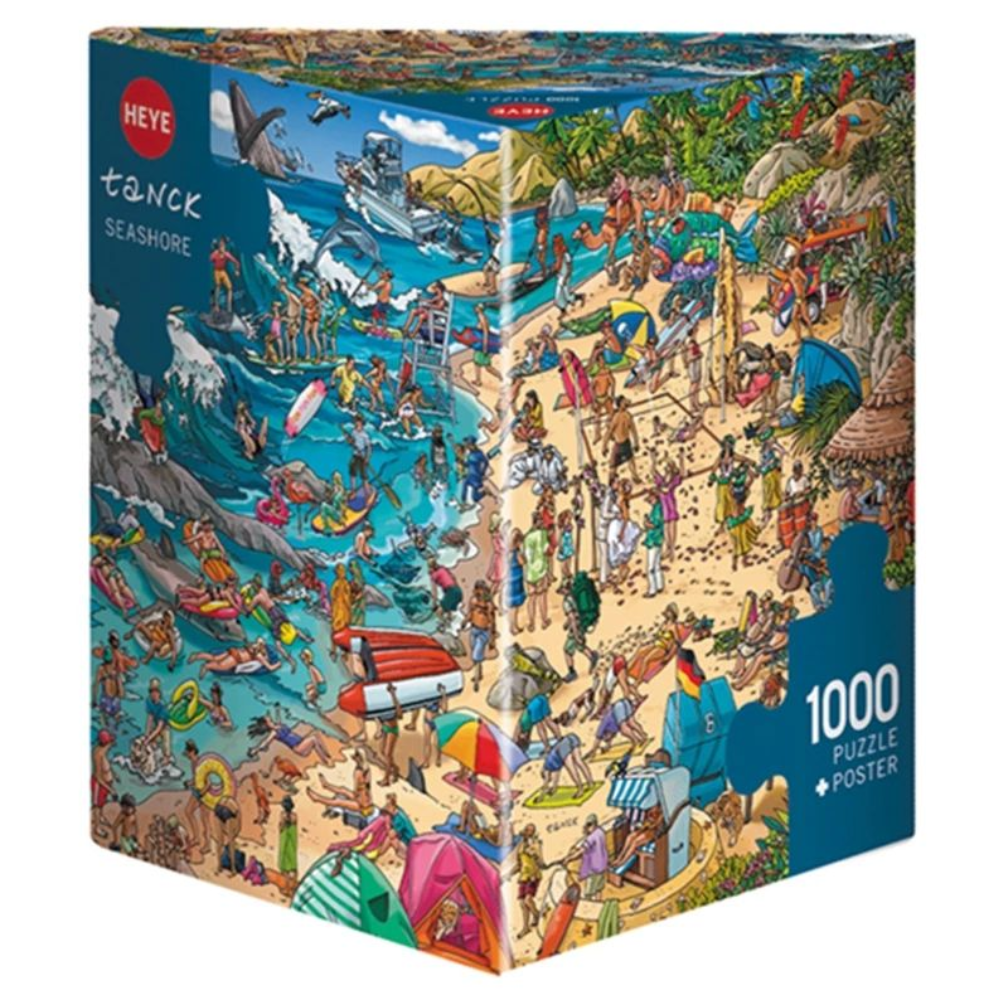 Puzzle Seashore Triangular, 1000 Teile