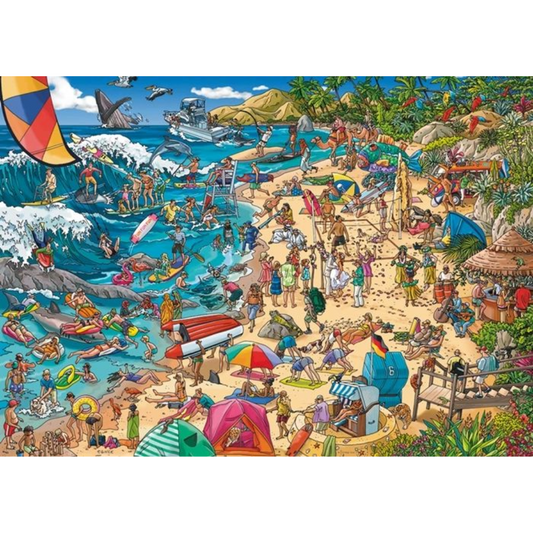 Puzzle Seashore Triangular, 1000 Teile