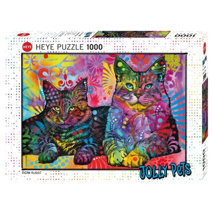 Puzzle Devoted 2 Cats Standard, 1000 Teile