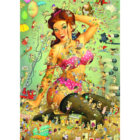 Puzzle Insta-Girl's Life Triangular, 1000 Teile