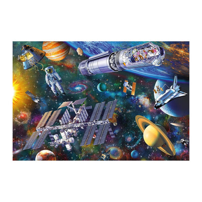 Puzzle Weltraumspass, 100 Teile