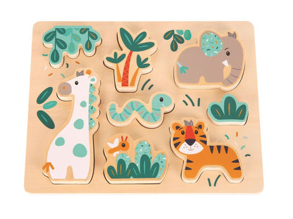 3D Puzzle Elefant & Giraffe