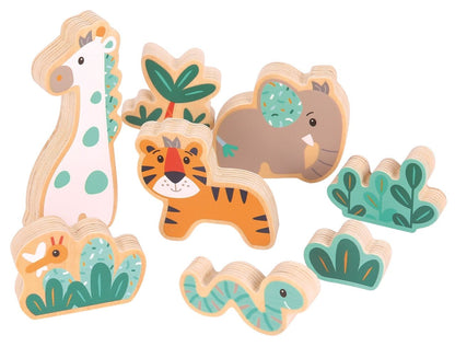 3D Puzzle Elefant & Giraffe