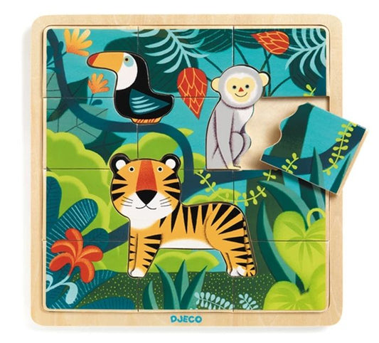 Puzzle Jungle, 15 Teile