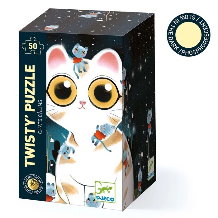 Wizzy Puzzle Puzzle Katze, 50 Teile