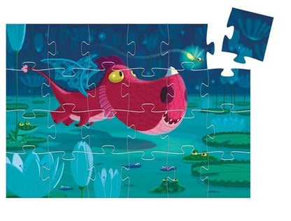 Puzzle Edmond der Drache, 24 Teile