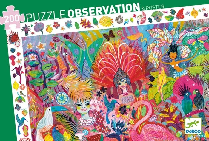 Puzzle Rio Carnaval, 200 Teile