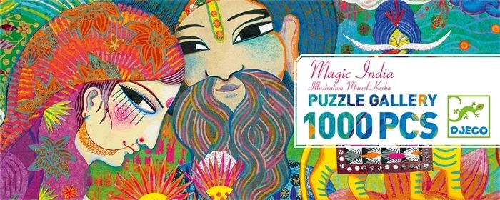 Puzzle Gallery Magic India, 1000 Teile