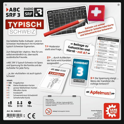 ABC SRF 3 - Typisch Schweiz