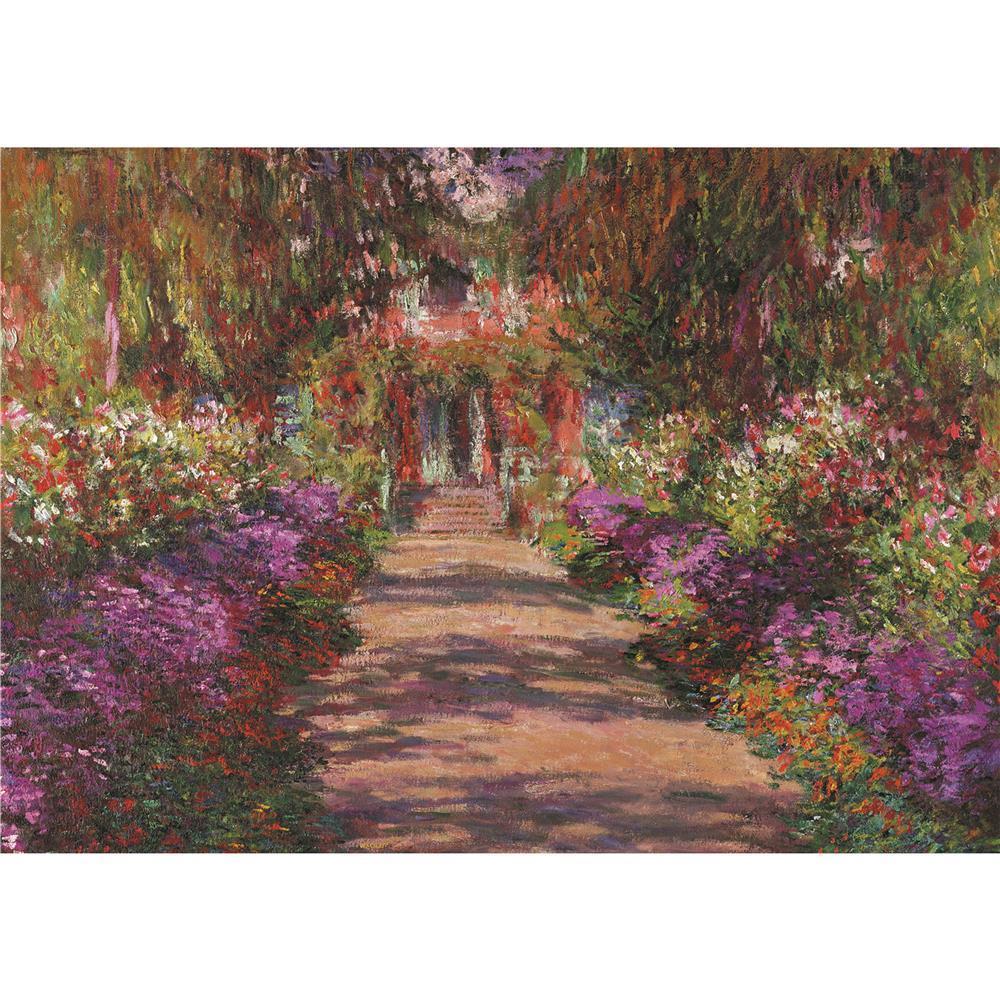 Puzzle Monet - Weg in Monets Garten in Giverny, 1000 Teile