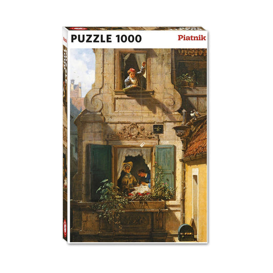 Puzzle Spitzweg - Der abgefangene Liebesbrief, 1000 Teile
