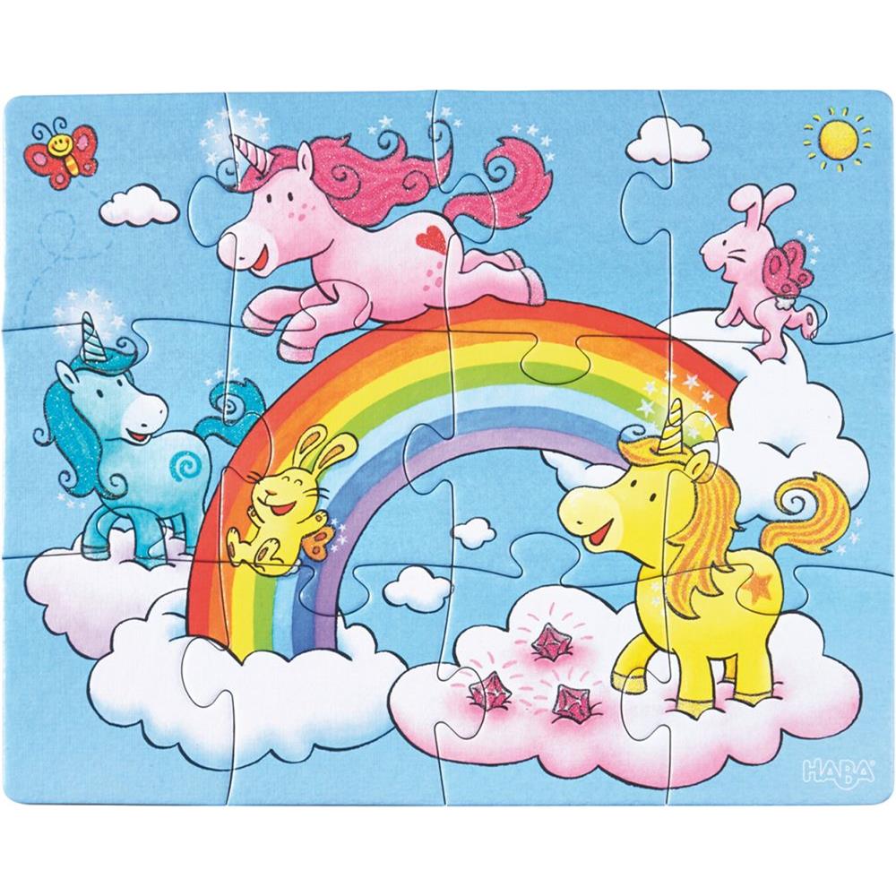 Puzzle Einhorn Glitzerglück