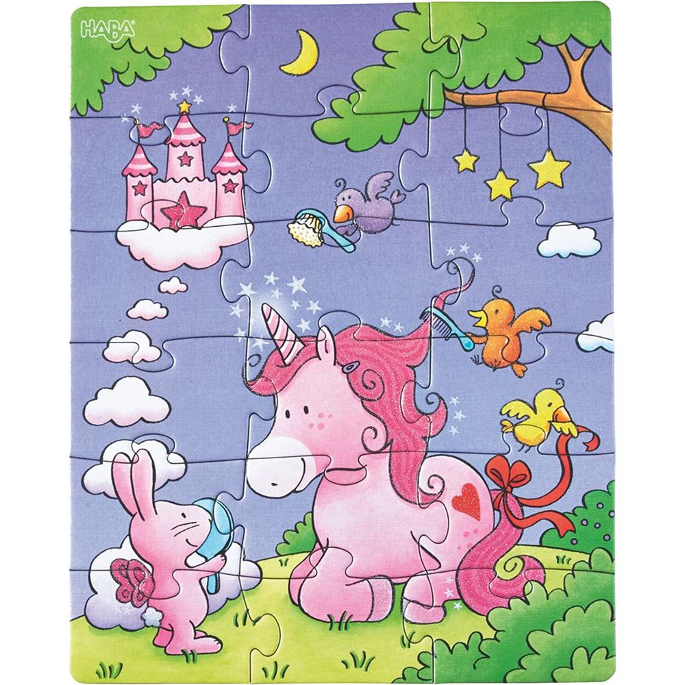 Puzzle Einhorn Glitzerglück