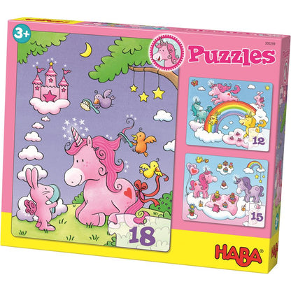 Puzzle Einhorn Glitzerglück