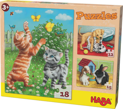 Puzzle Haustiere