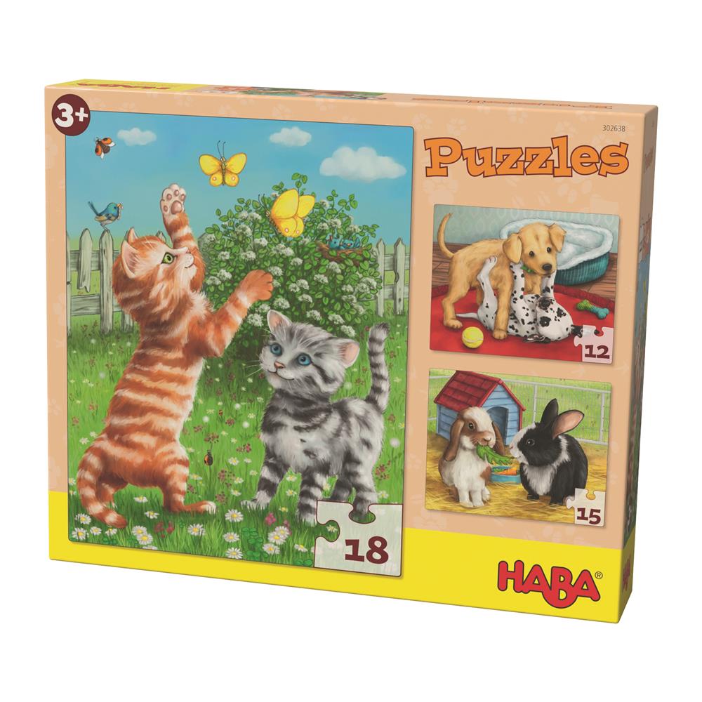 Puzzle Haustiere