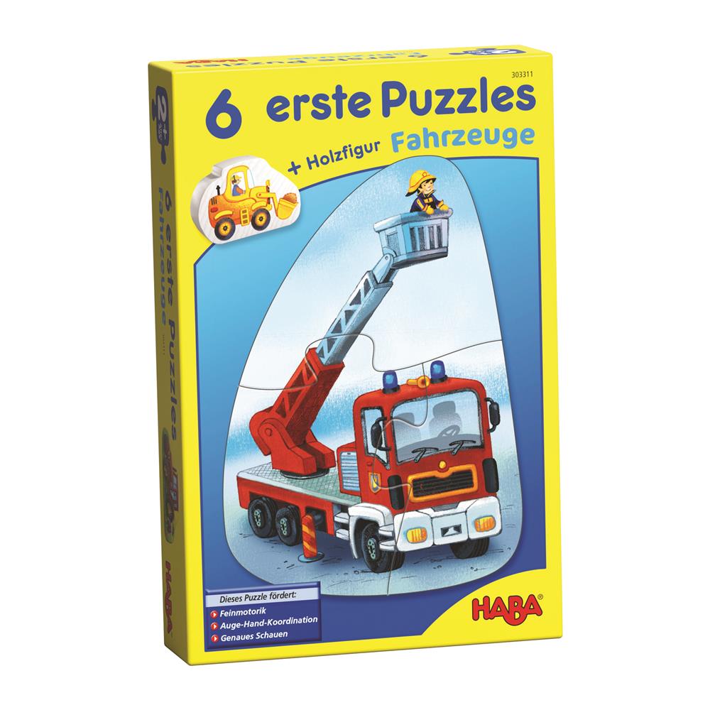 Puzzle 6 erste Puzzles - Fahrzeuge