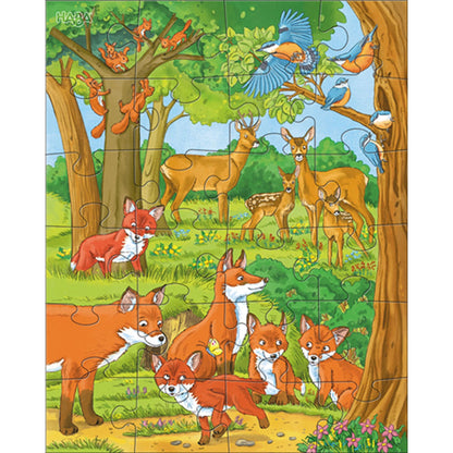 Puzzle Tierfamilien