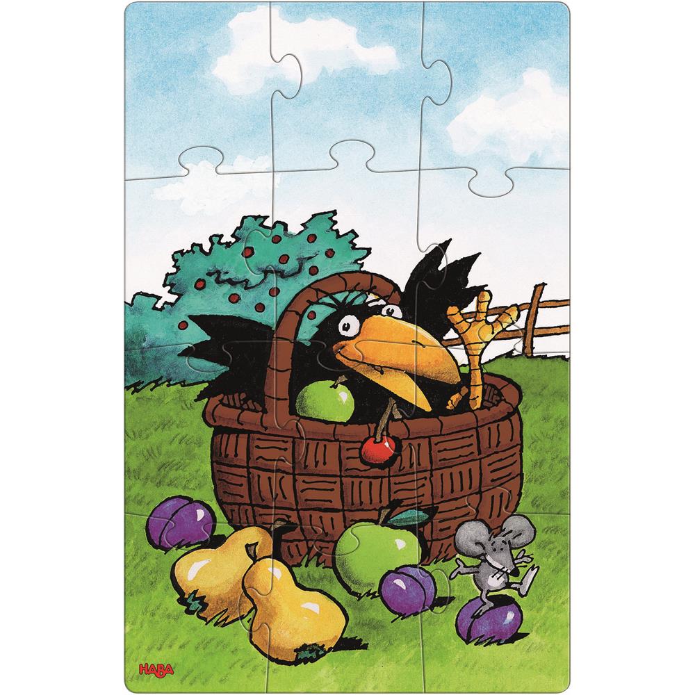 Puzzle Obstgarten, 12 Teile