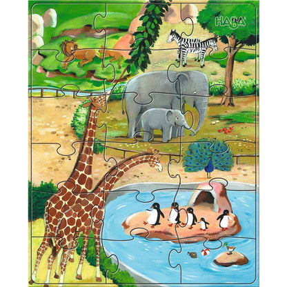 Puzzle Tiere, 18 Teile