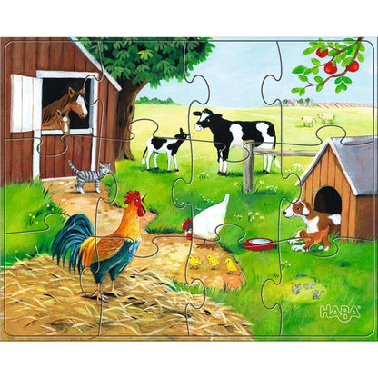 Puzzle Tiere, 18 Teile