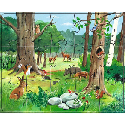 Puzzle Tiere, 18 Teile