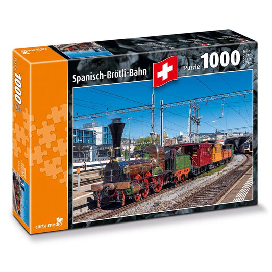 Puzzle 1000 Spanisch Brötli Bahn