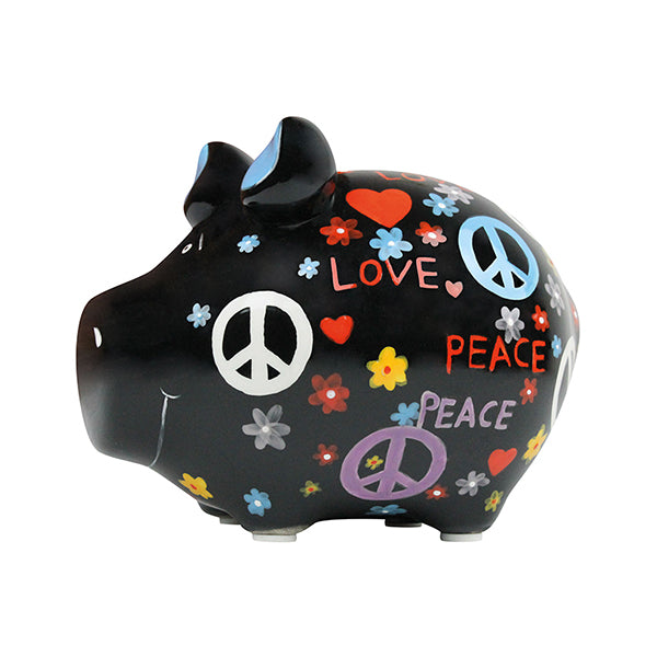 Sparschwein Hippie