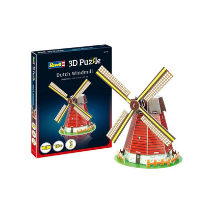 3D Puzzle Dutch Windmill Mini