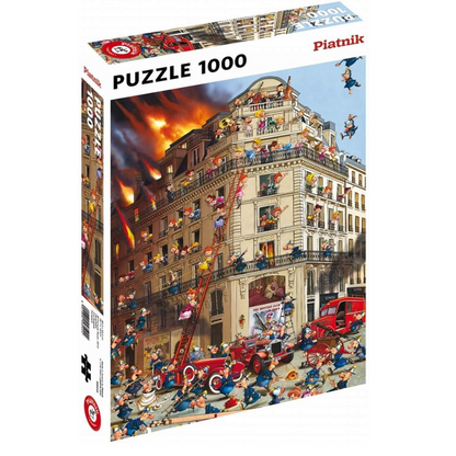 Puzzle F. Ruyer - Feuerwehr 1000 T