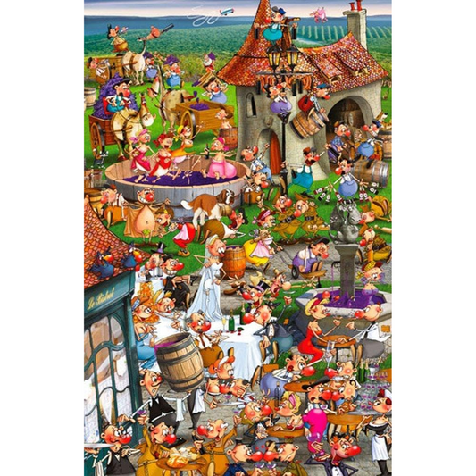 Puzzle F. Ruyer - Story Of Wine, 1000 Teile