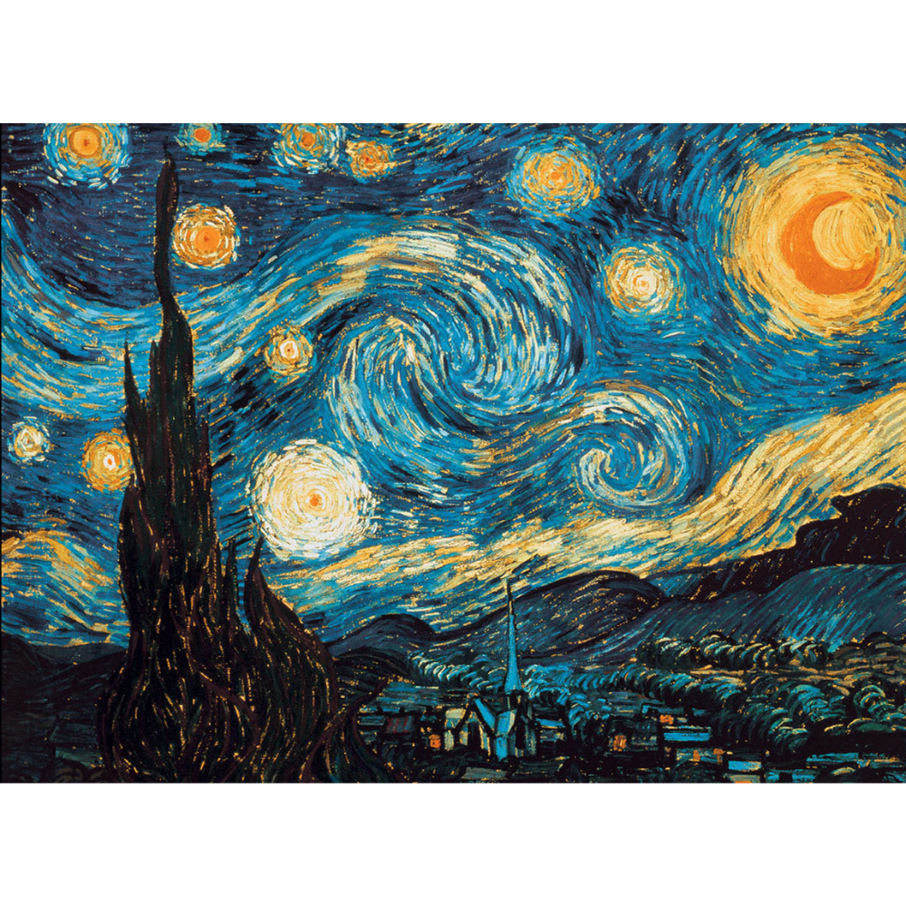 Puzzle Van Gogh - Sternennacht, 1000 Teile