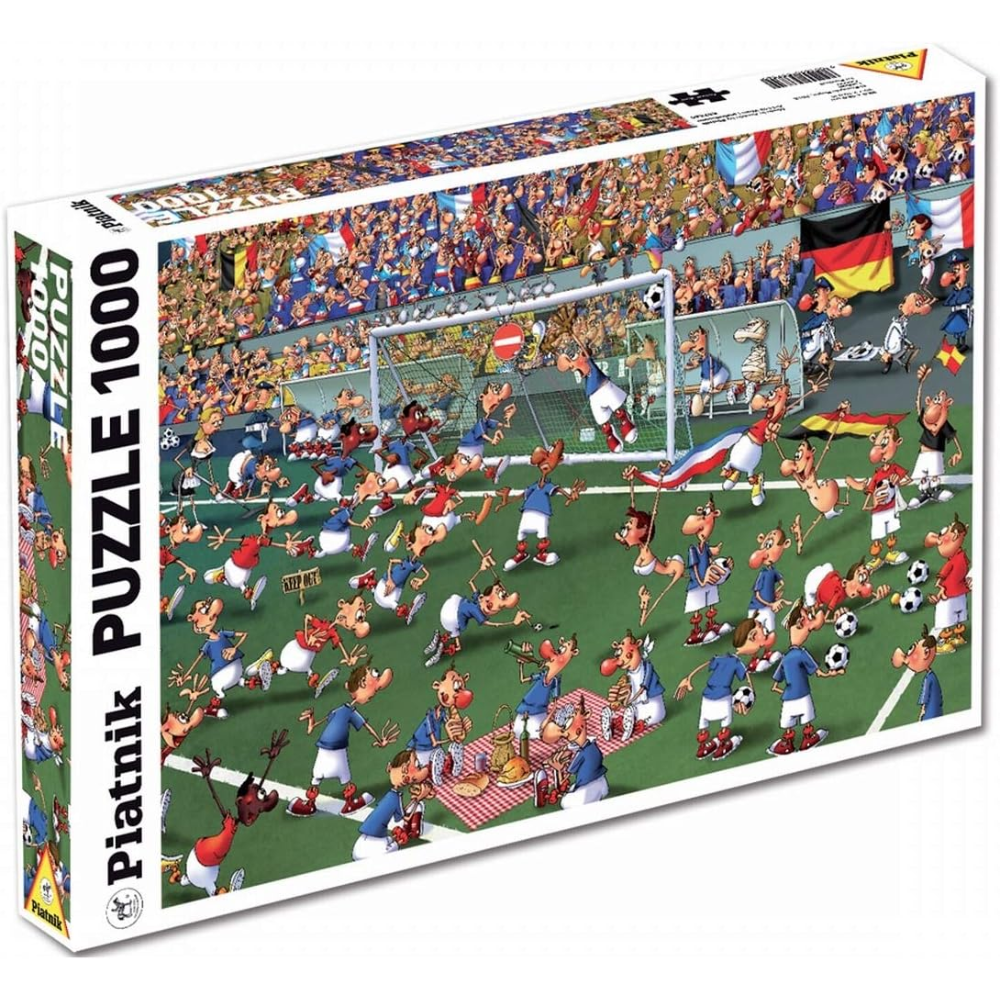 Puzzle F. Ruyer - Fussball, 1000 Teile