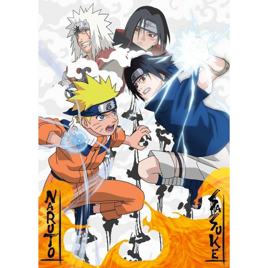 Puzzle Naruto vs. Sasuke, 1000 Teile