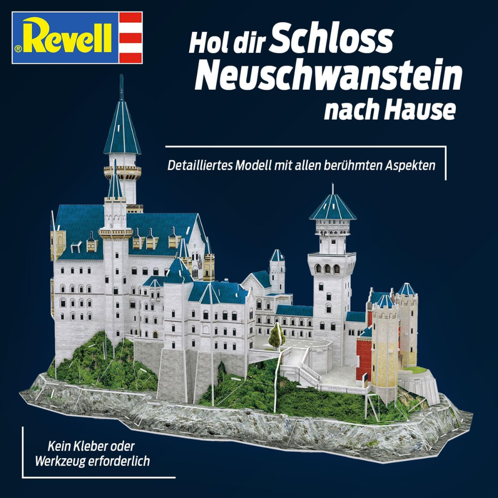 3D Puzzle Schloss Neuschwanstein