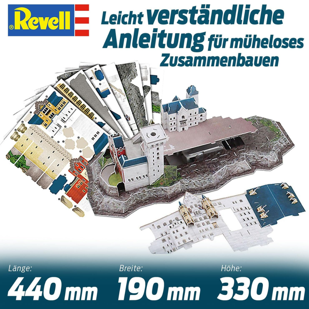 3D Puzzle Schloss Neuschwanstein